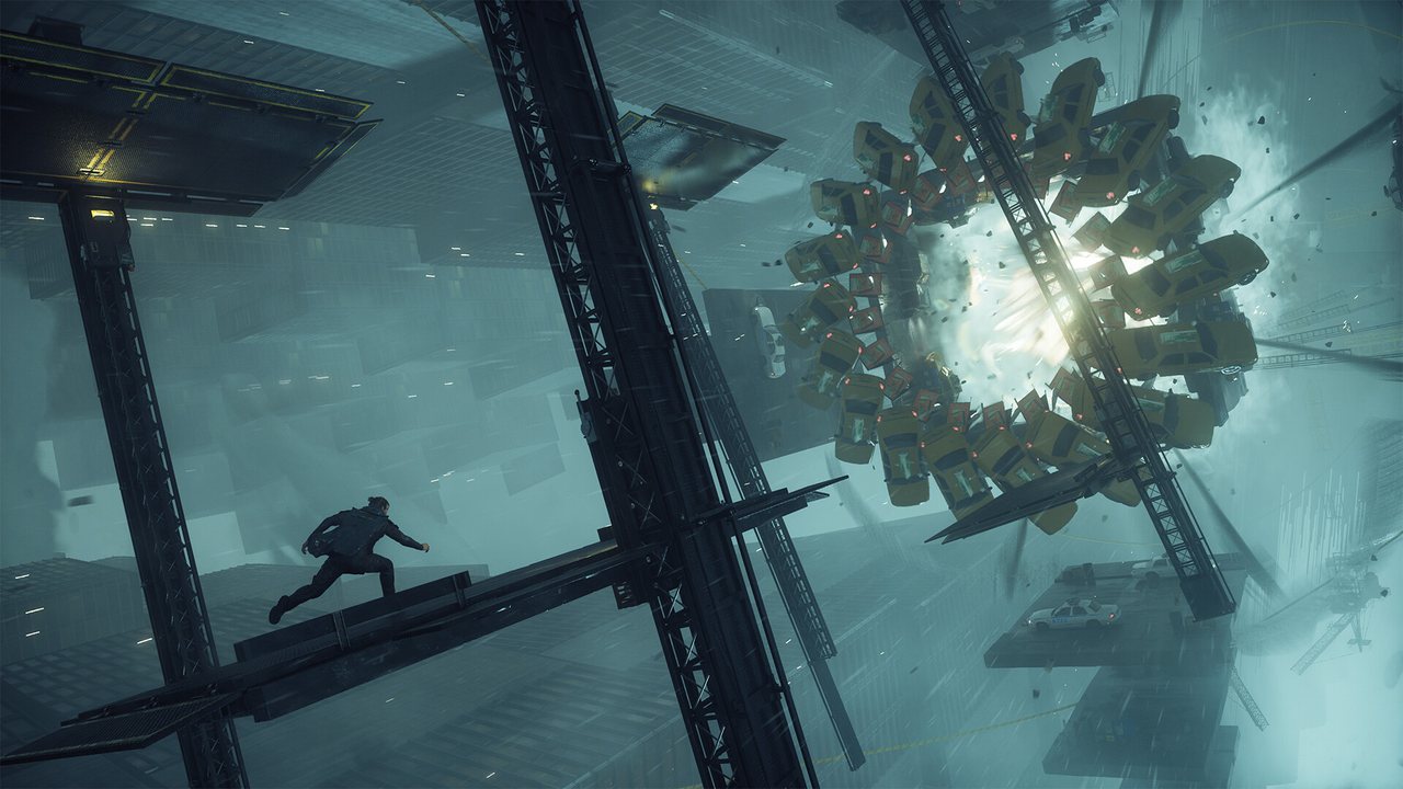 A gravity anomaly distorting the architecture of a Manhattan zone